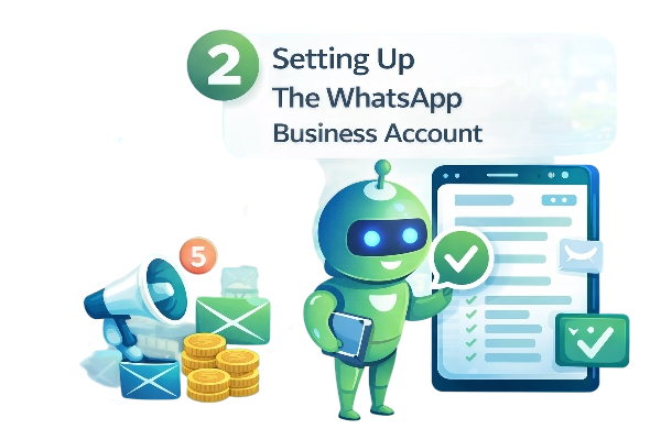setting up whatsapp business
